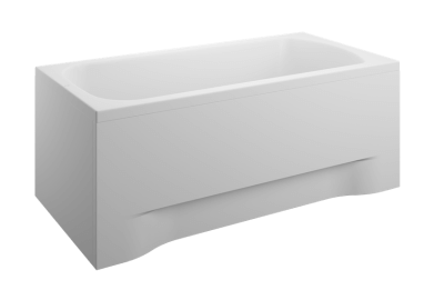 Acrylverkleidung für rechteckige Badewanne - Frontplatte 130 cm Höhe 51 cm