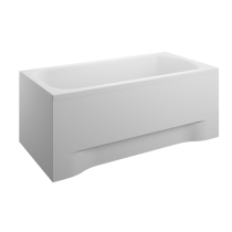 Acrylverkleidung für rechteckige Badewanne - Frontplatte 120 cm Höhe 51 cm