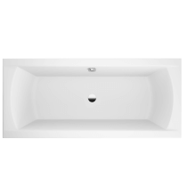 Rechteckige Badewanne INES 180 x 80 cm 