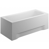 Acrylverkleidung für rechteckige Badewanne - Frontplatte 170 cm Höhe 58 cm