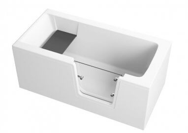 Acrylverkleidung für  Badewanne AVO - Frontplatte 140 cm  weiß