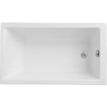 Kleine rechteckige Badewanne CAPRI 120 x 70 cm